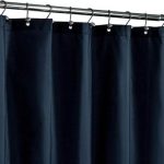 Luxurious Navy Shower Curtain and Rug Sets for Your Bathroom